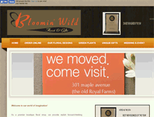 Tablet Screenshot of bloominwild.net